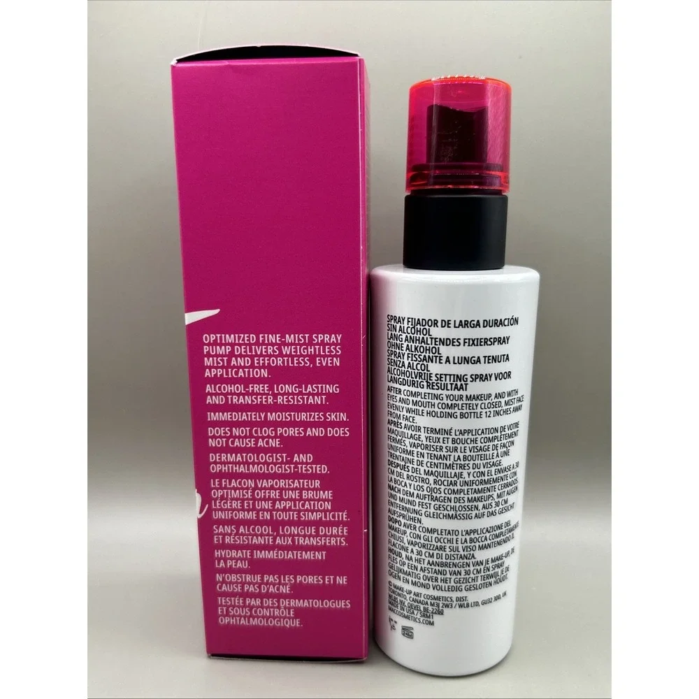 Mac Fix+ Stay Over Alcohol Free Long Lasting Setting Spray 3.4oz/100ml NEW